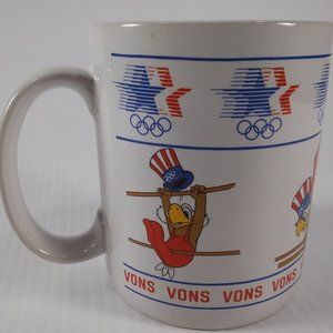 Vintage "Sam the Olympic Eagle" 1984 Games Mug